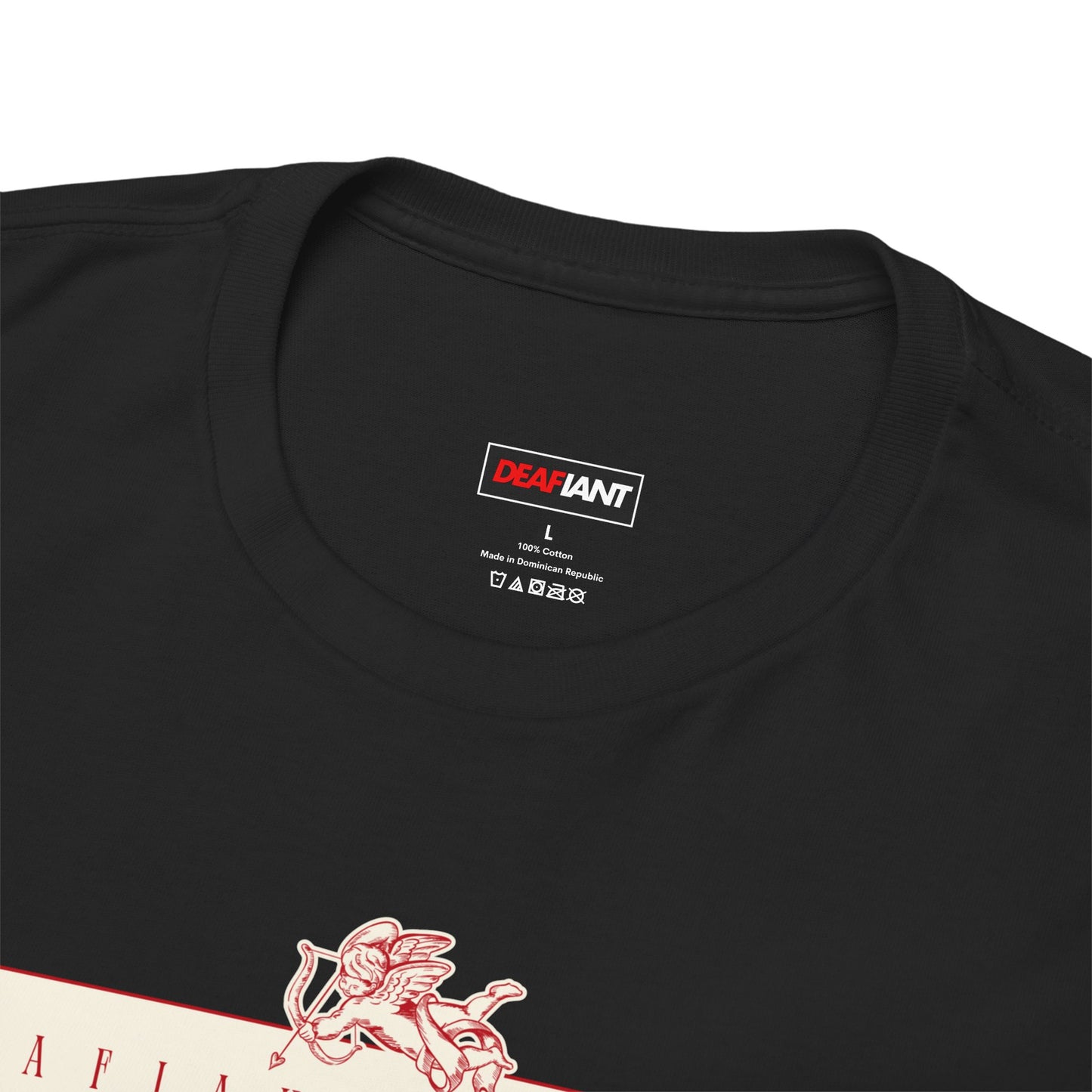 DEAFIANT Love Is Deaf Tee | Unisex Graphic Tee