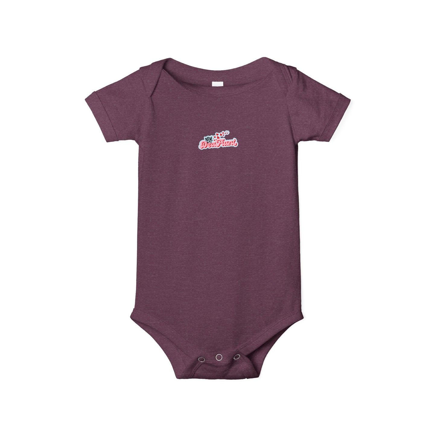 DEAFIANTLY CUTE Infant Jersey One Piece | Baby Bodysuit