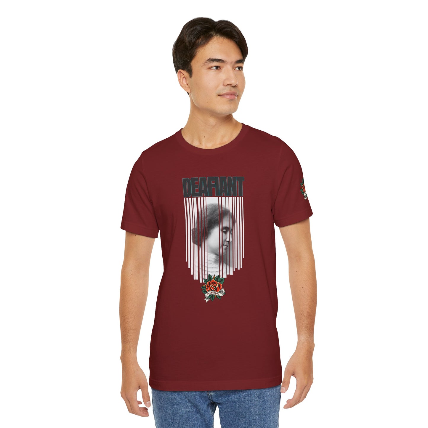 The Legacy Tee – Helen Keller x DEAFIANT | Title 42 Edition | Unisex Jersey Short Sleeve Shirt