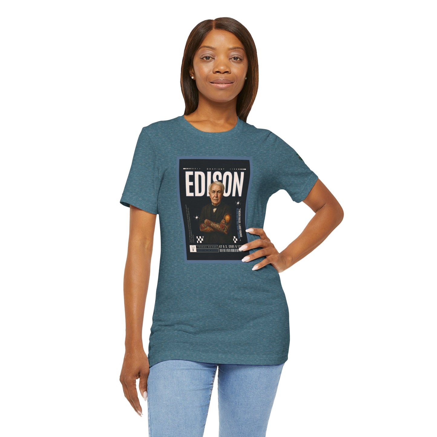 DEAFIANT Deaf Edison Tee | Unisex Short Sleeve