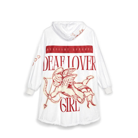 DEAFIANT Cupid's Cover Hooded Blanket {For the Lover Girls}