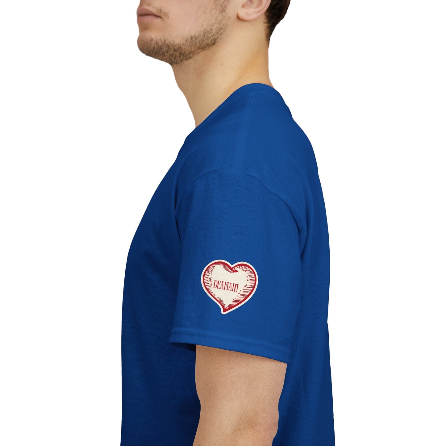 DEAFIANT Love Is Deaf Tee | Unisex Graphic Tee