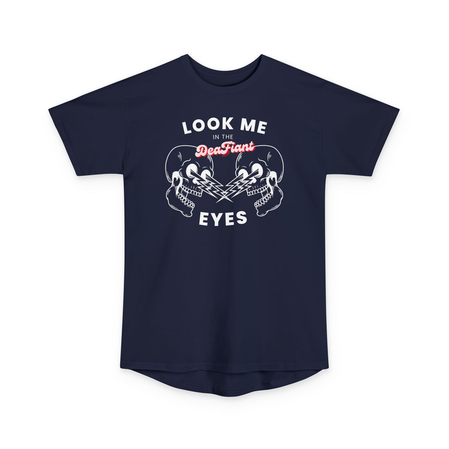 DEAFIANT Look Me In The Eyes | Urban Long Body Tee