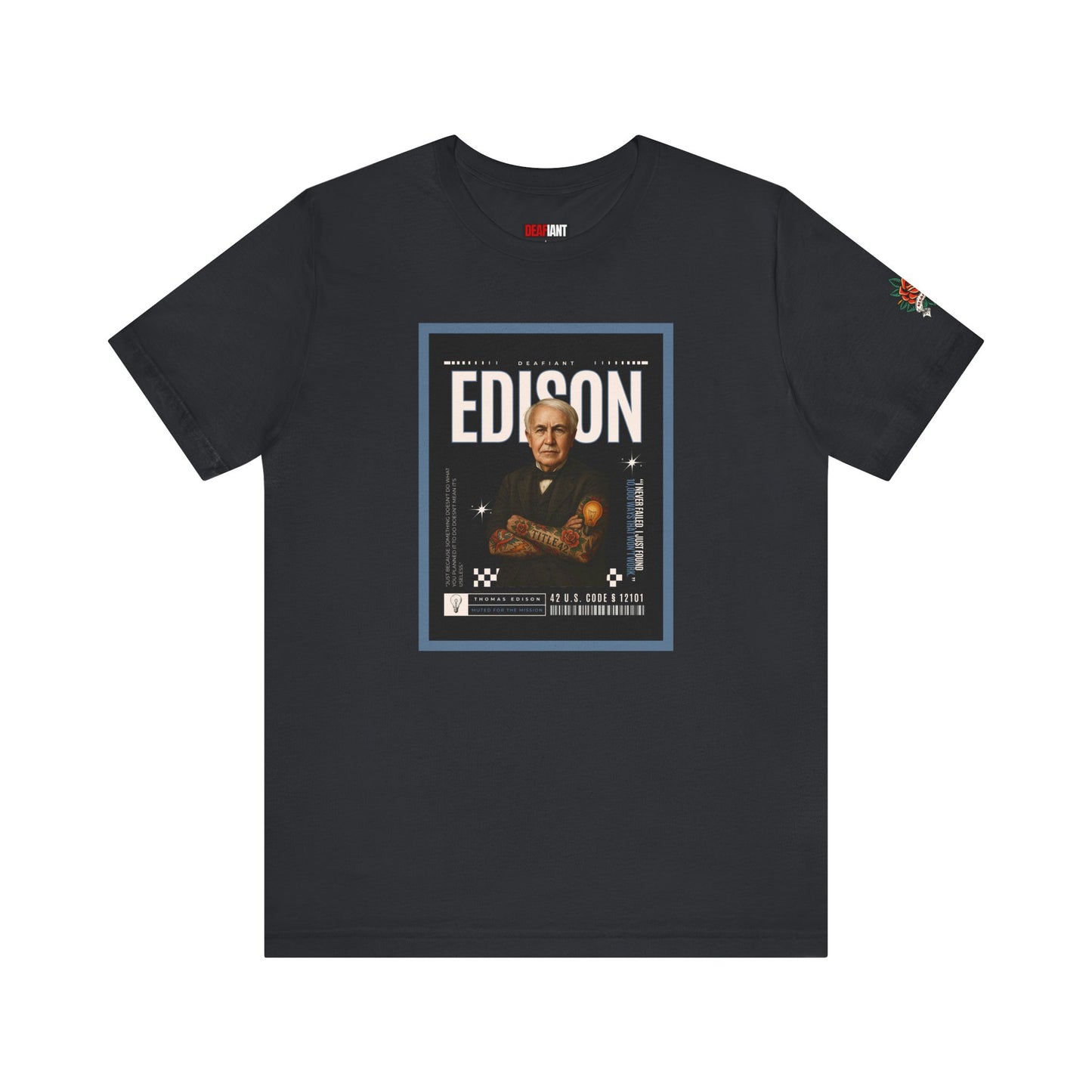 DEAFIANT Deaf Edison Tee | Unisex Short Sleeve
