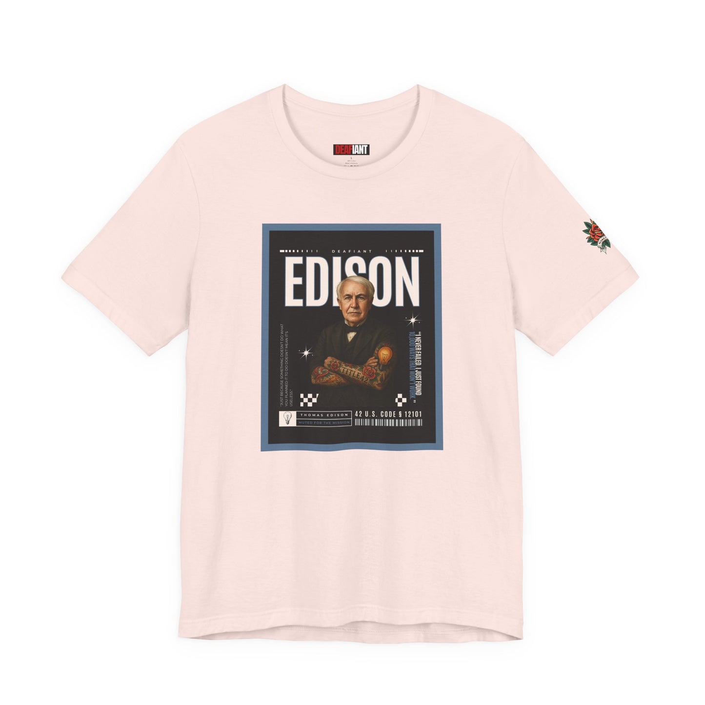 DEAFIANT Deaf Edison Tee | Unisex Short Sleeve