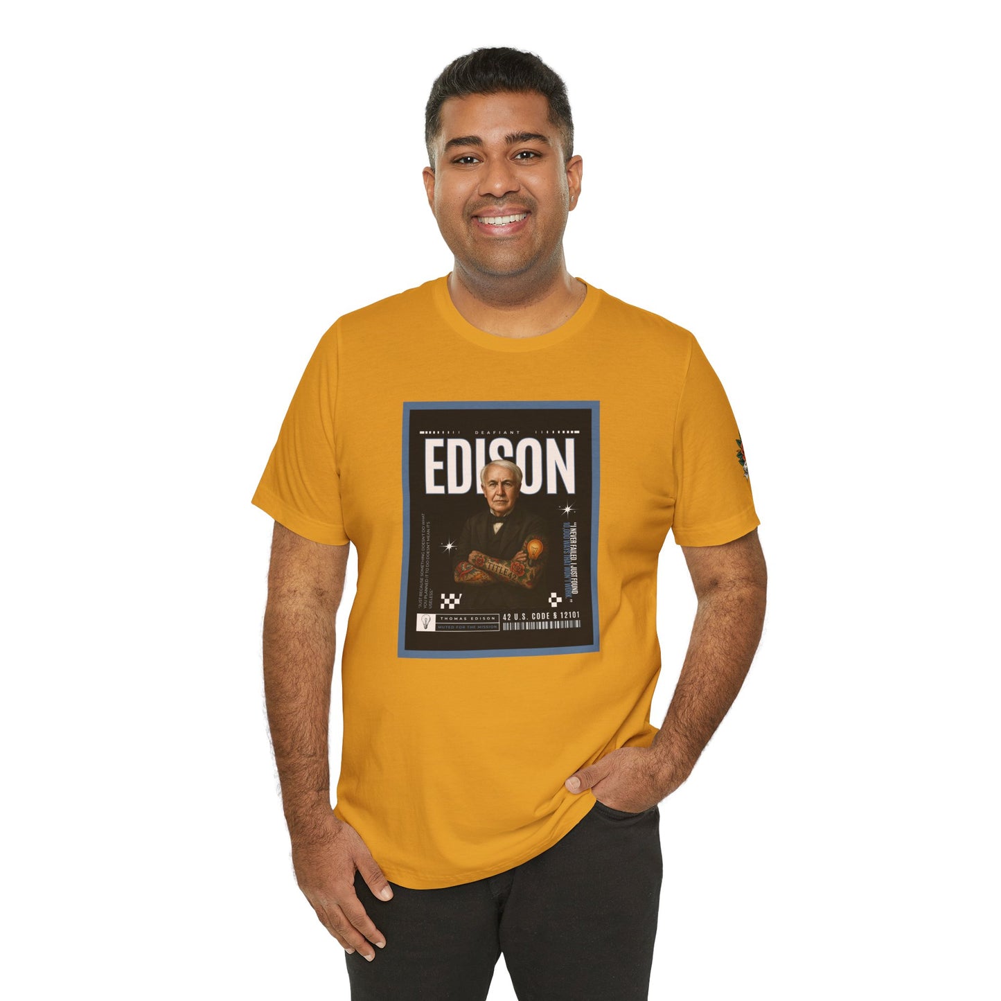 DEAFIANT Deaf Edison Tee | Unisex Short Sleeve