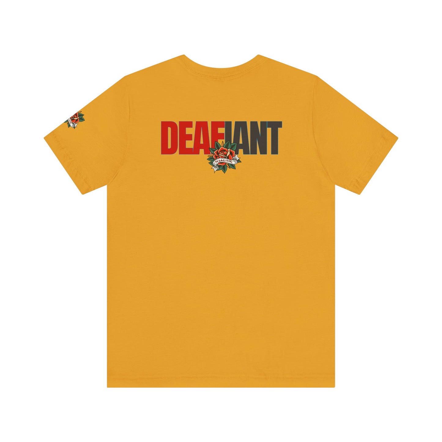 DEAFIANT Deaf Edison Tee | Unisex Short Sleeve