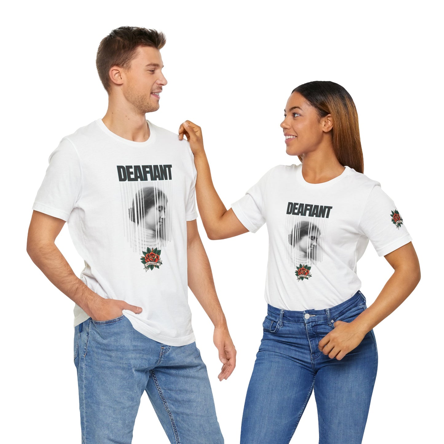 The Legacy Tee – Helen Keller x DEAFIANT | Title 42 Edition | Unisex Jersey Short Sleeve Shirt