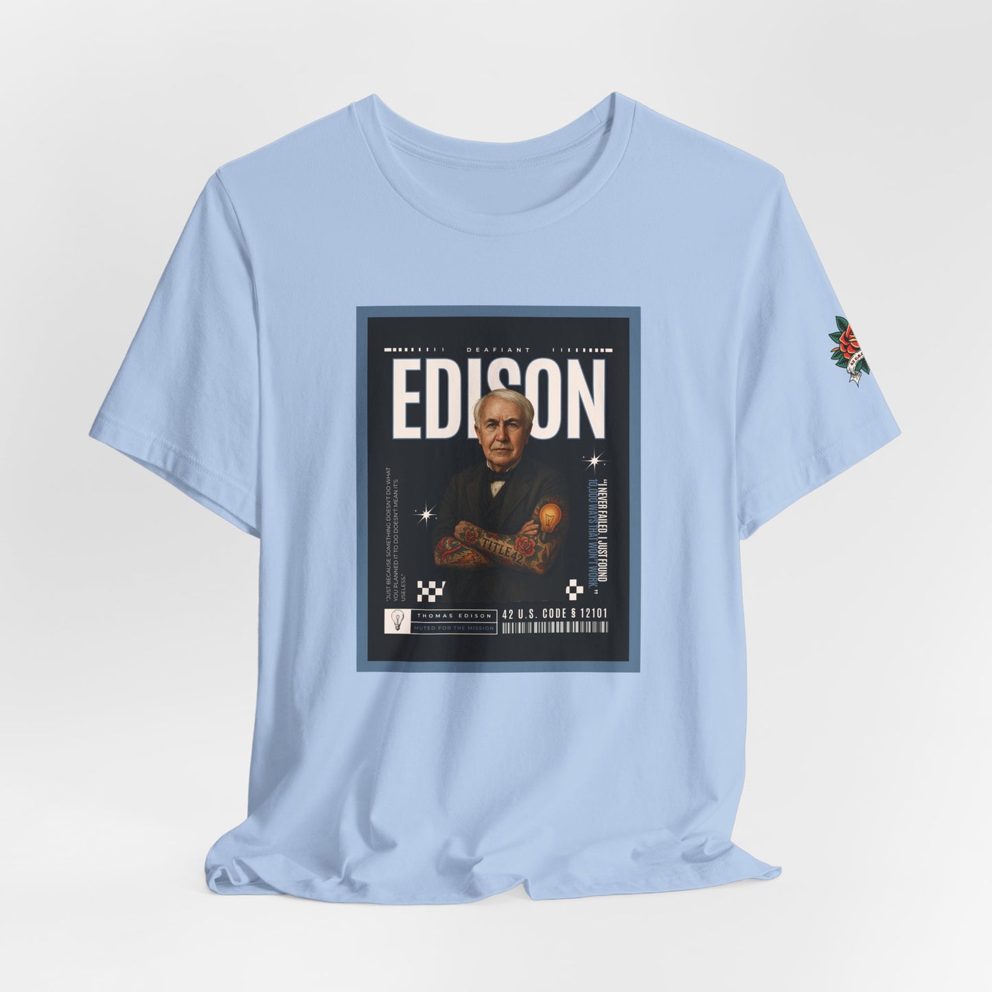 DEAFIANT Deaf Edison Tee | Unisex Short Sleeve