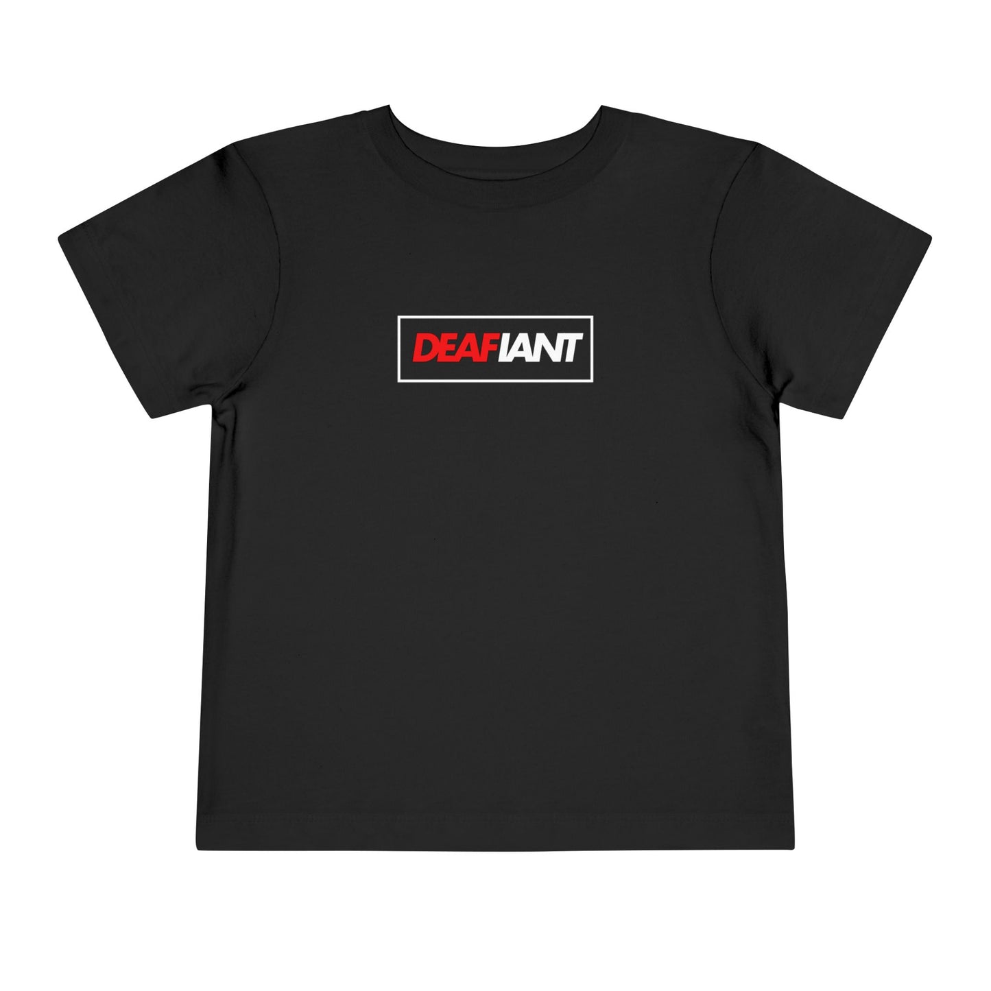 DEAFIANT Classic Logo Toddler Tee | Short Sleeve Tee