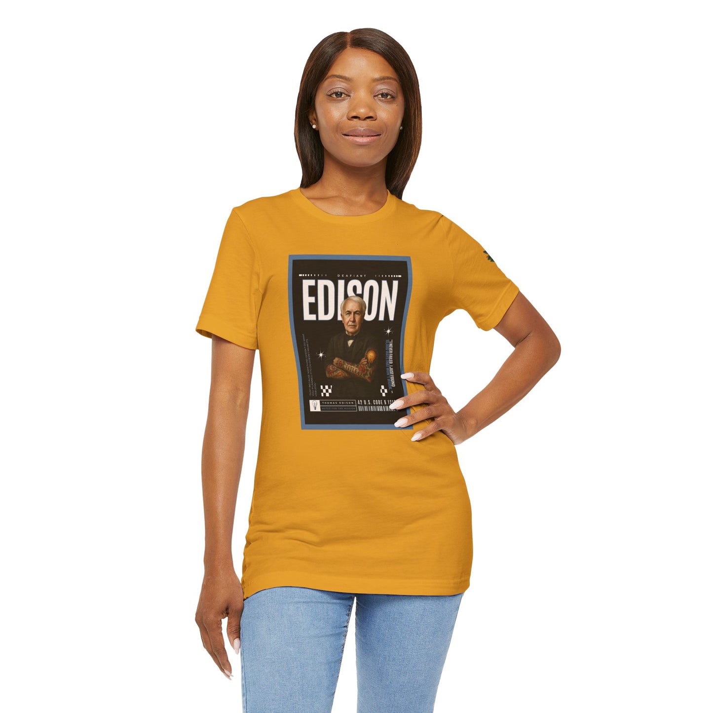 DEAFIANT Deaf Edison Tee | Unisex Short Sleeve
