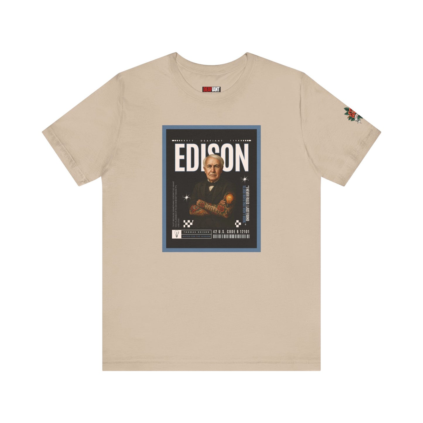 DEAFIANT Deaf Edison Tee | Unisex Short Sleeve