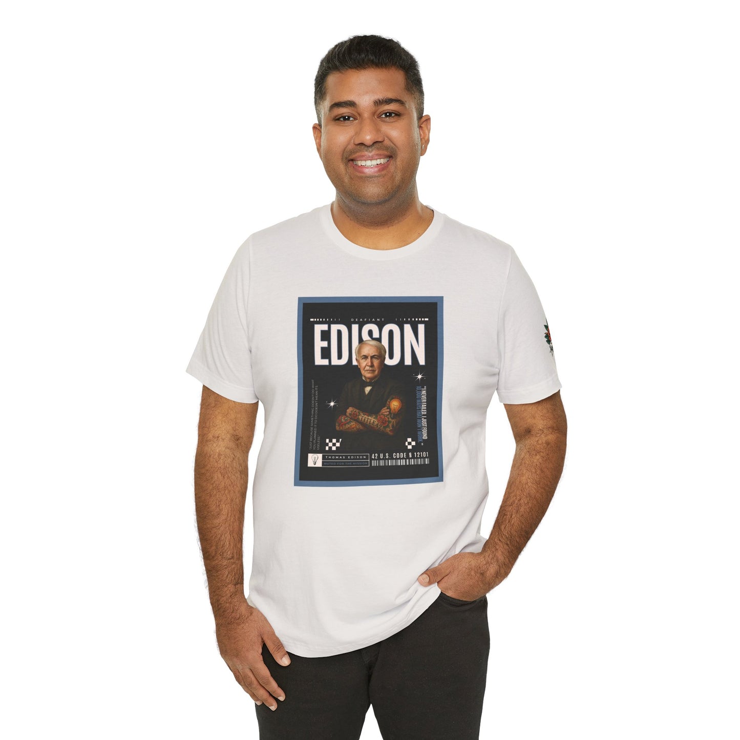 DEAFIANT Deaf Edison Tee | Unisex Short Sleeve
