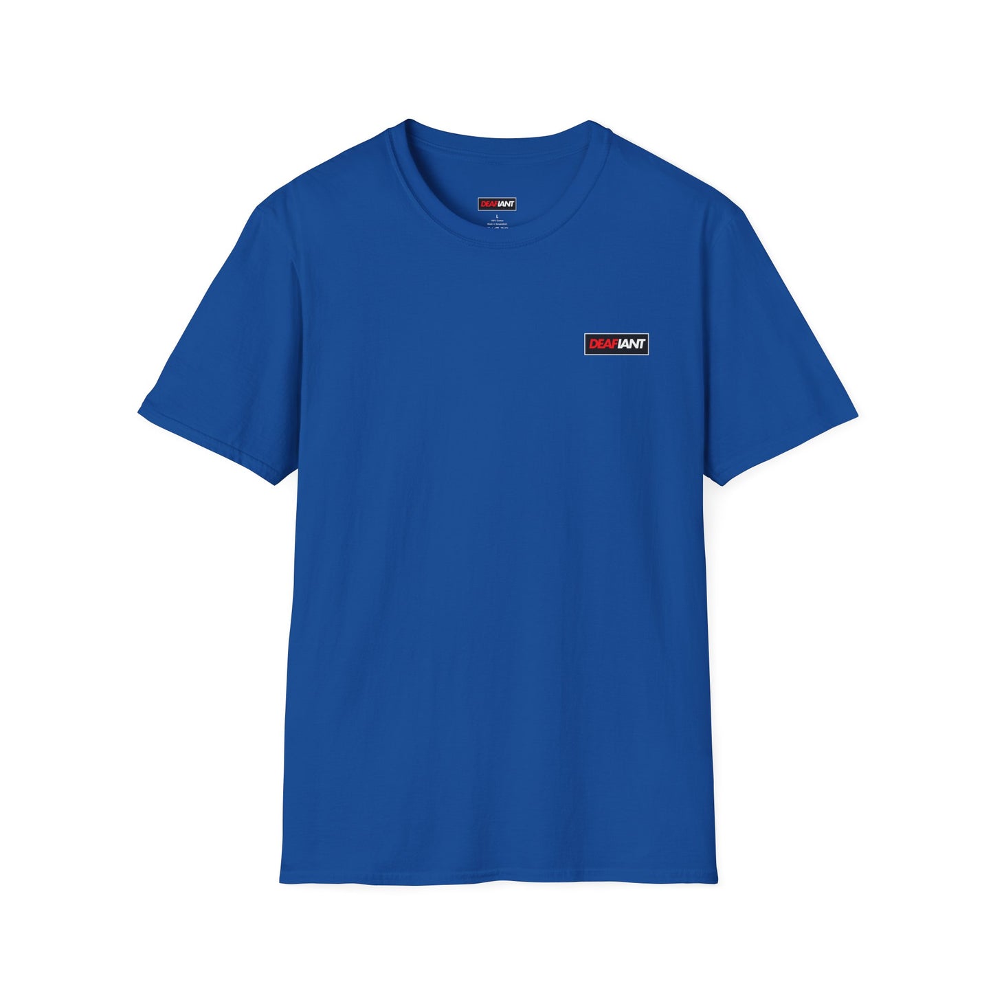 DEAFIANT Classic Logo Tee | Unisex Soft style cotton tee