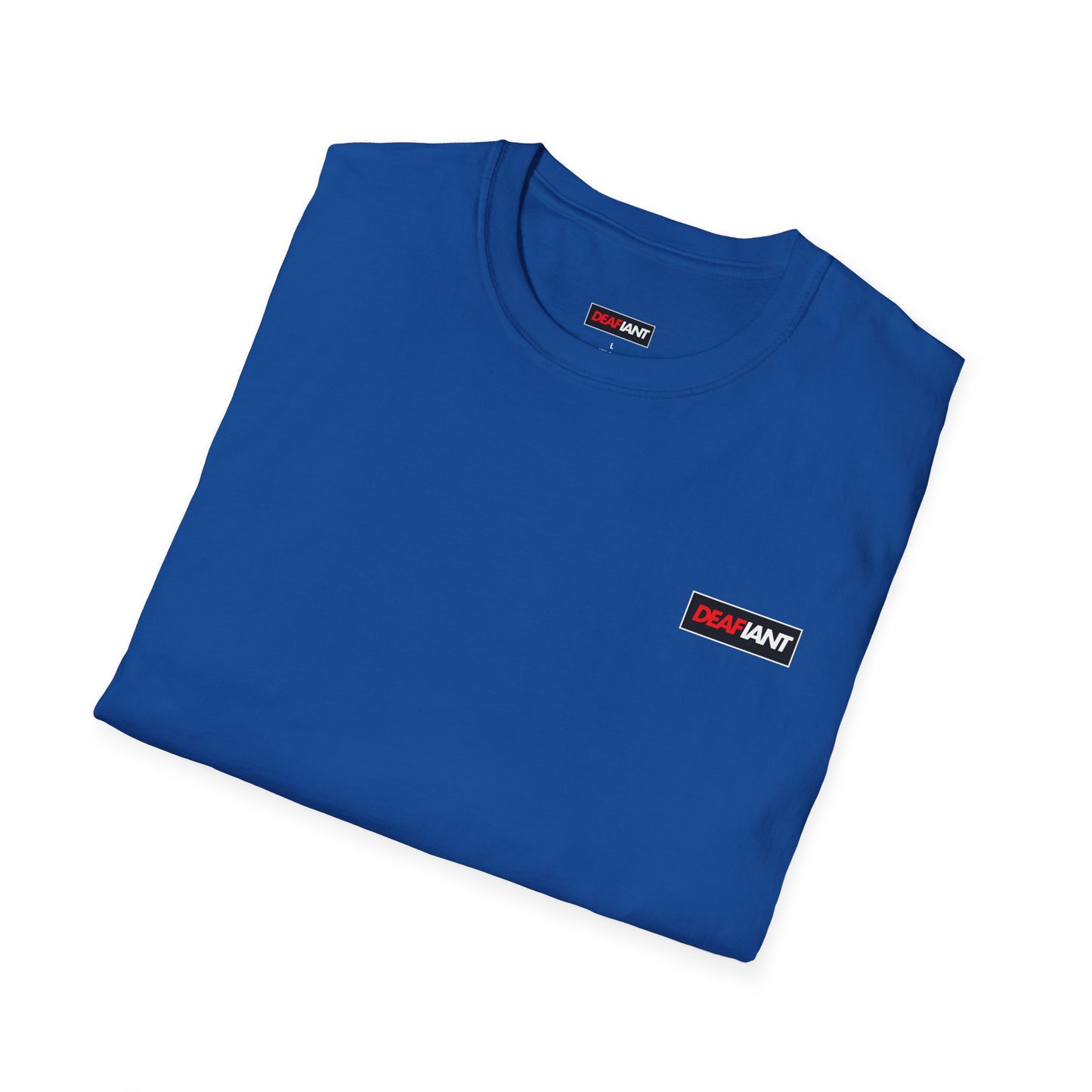 DEAFIANT Classic Logo Tee | Unisex Soft style cotton tee