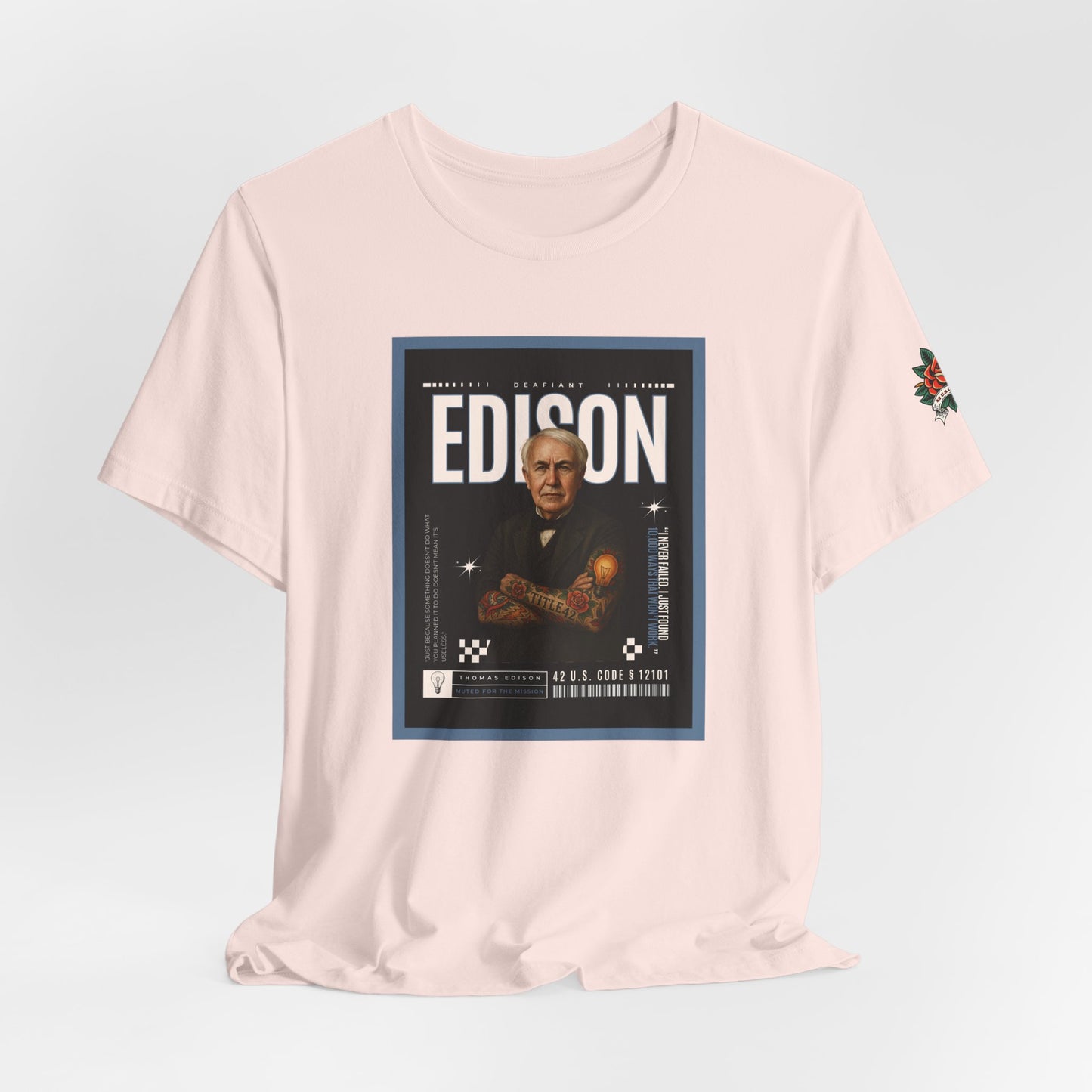 DEAFIANT Deaf Edison Tee | Unisex Short Sleeve