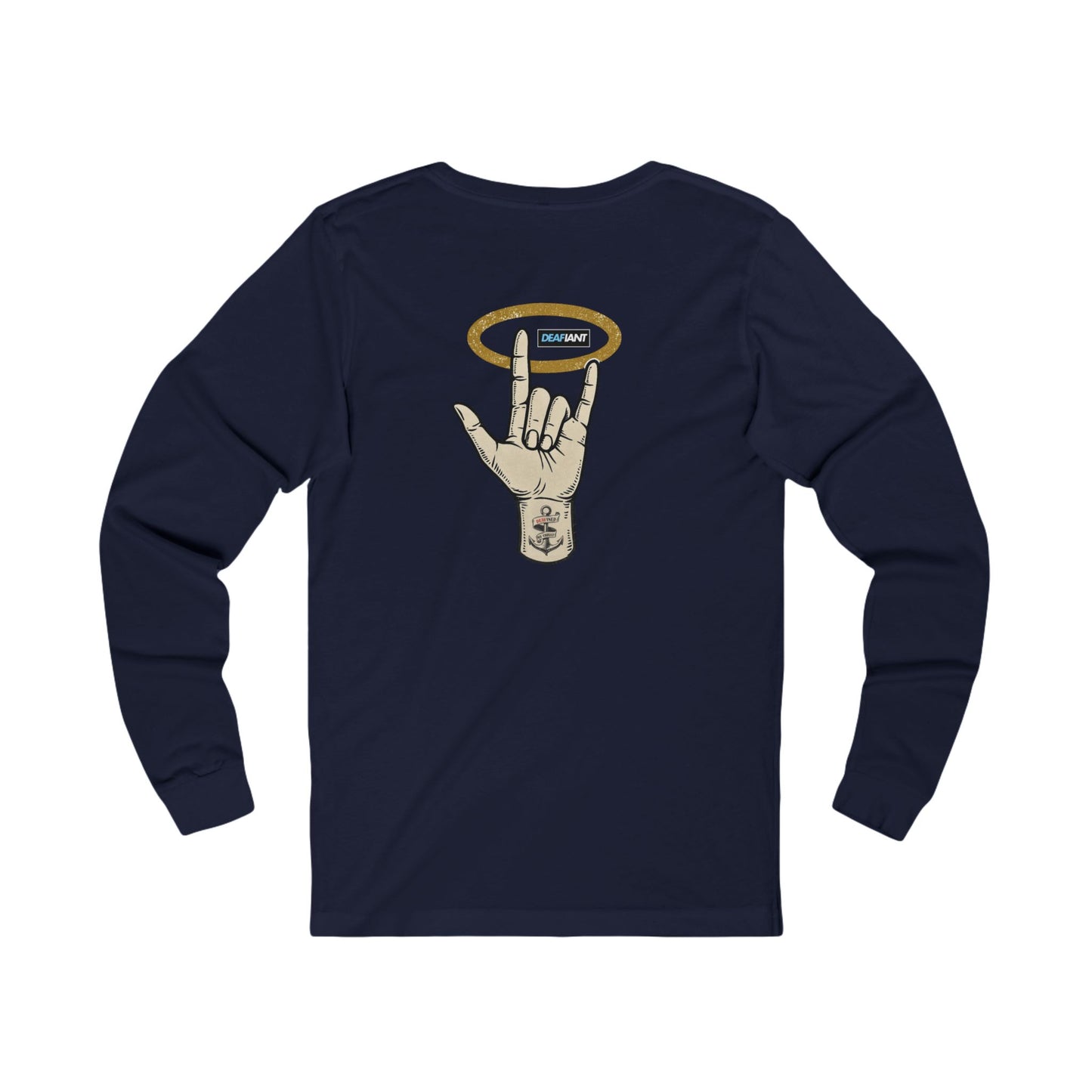 Be Still and Know Long Sleeve Tee, Inspirational Shirt, Faith-Based Apparel, Comfort Gift for Men and Women, Motivational Top