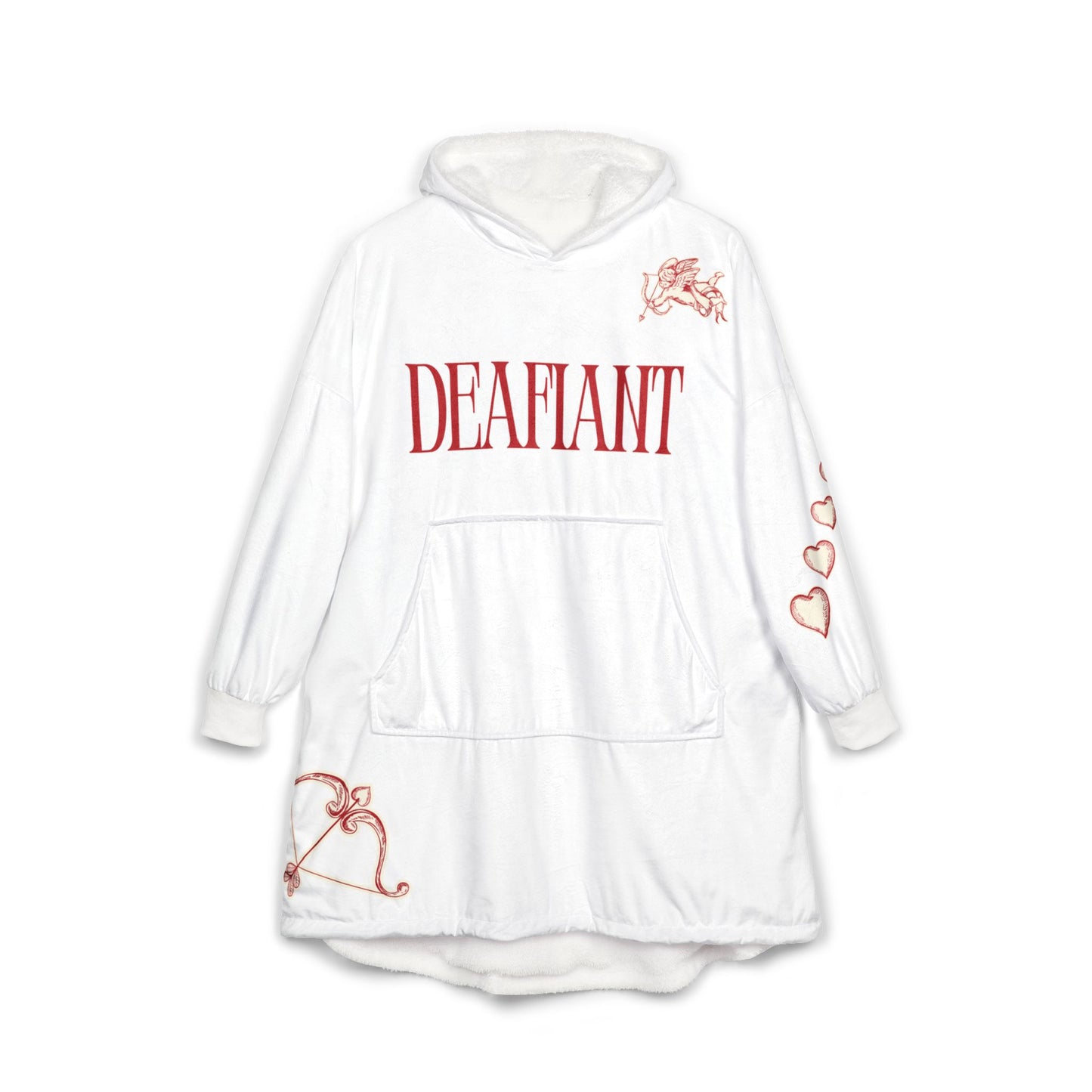 DEAFIANT Cupid's Cover Hooded Blanket {For the Lover Girls}
