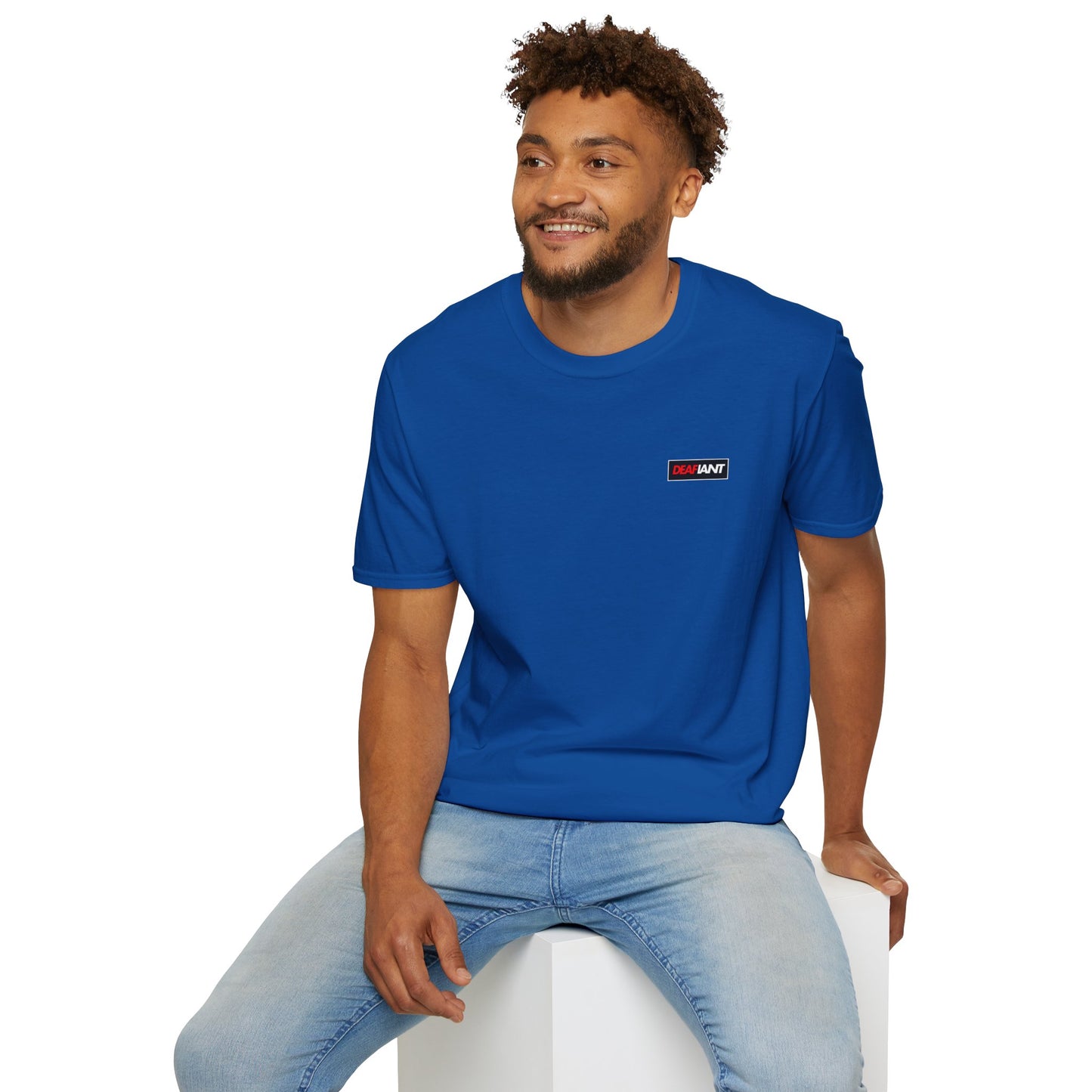 DEAFIANT Classic Logo Tee | Unisex Soft style cotton tee