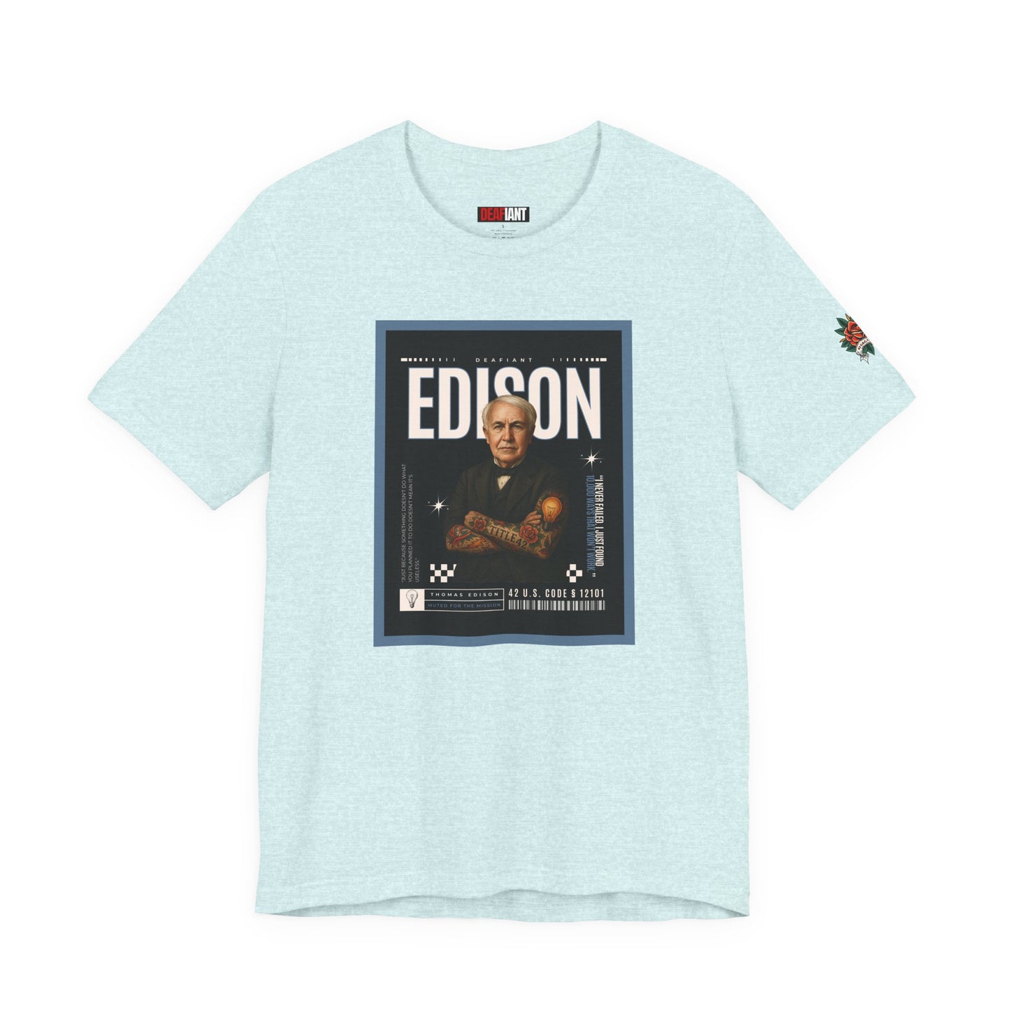 DEAFIANT Deaf Edison Tee | Unisex Short Sleeve