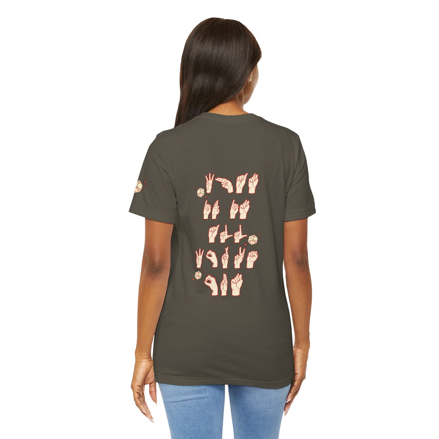 DEAFIANT The Cards You're Dealt | Unisex Tee