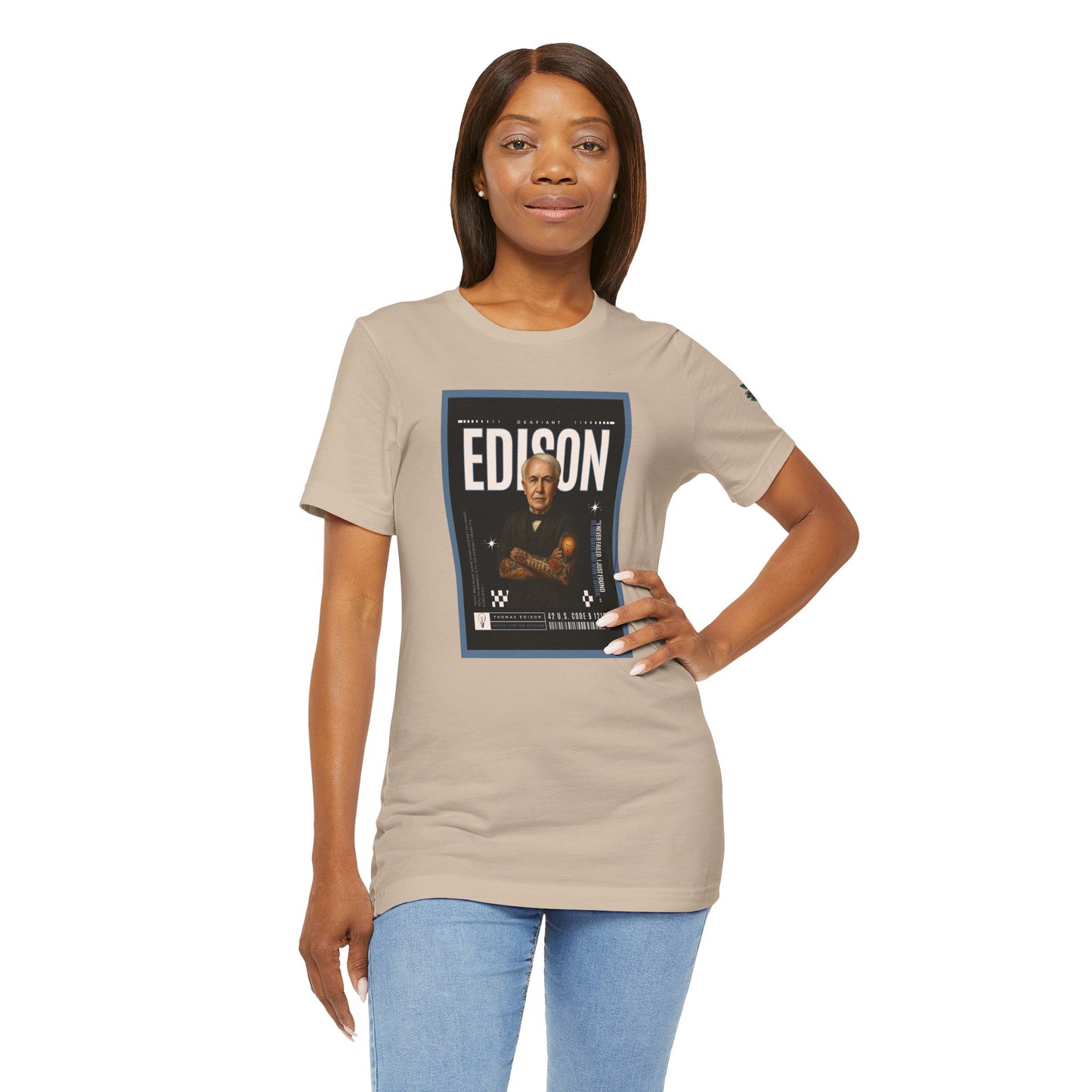 DEAFIANT Deaf Edison Tee | Unisex Short Sleeve