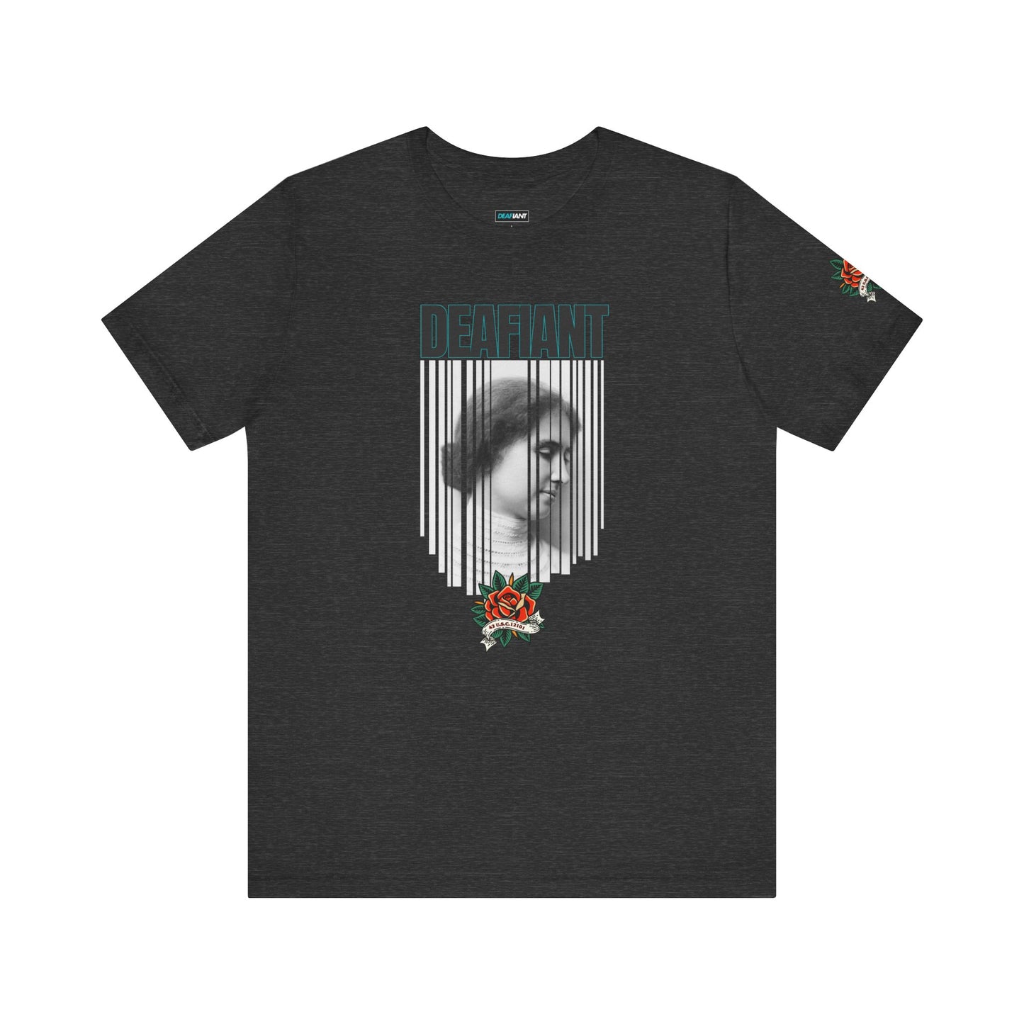 The Legacy Tee – Helen Keller x DEAFIANT | Title 42 Edition | Unisex Jersey Short Sleeve Shirt