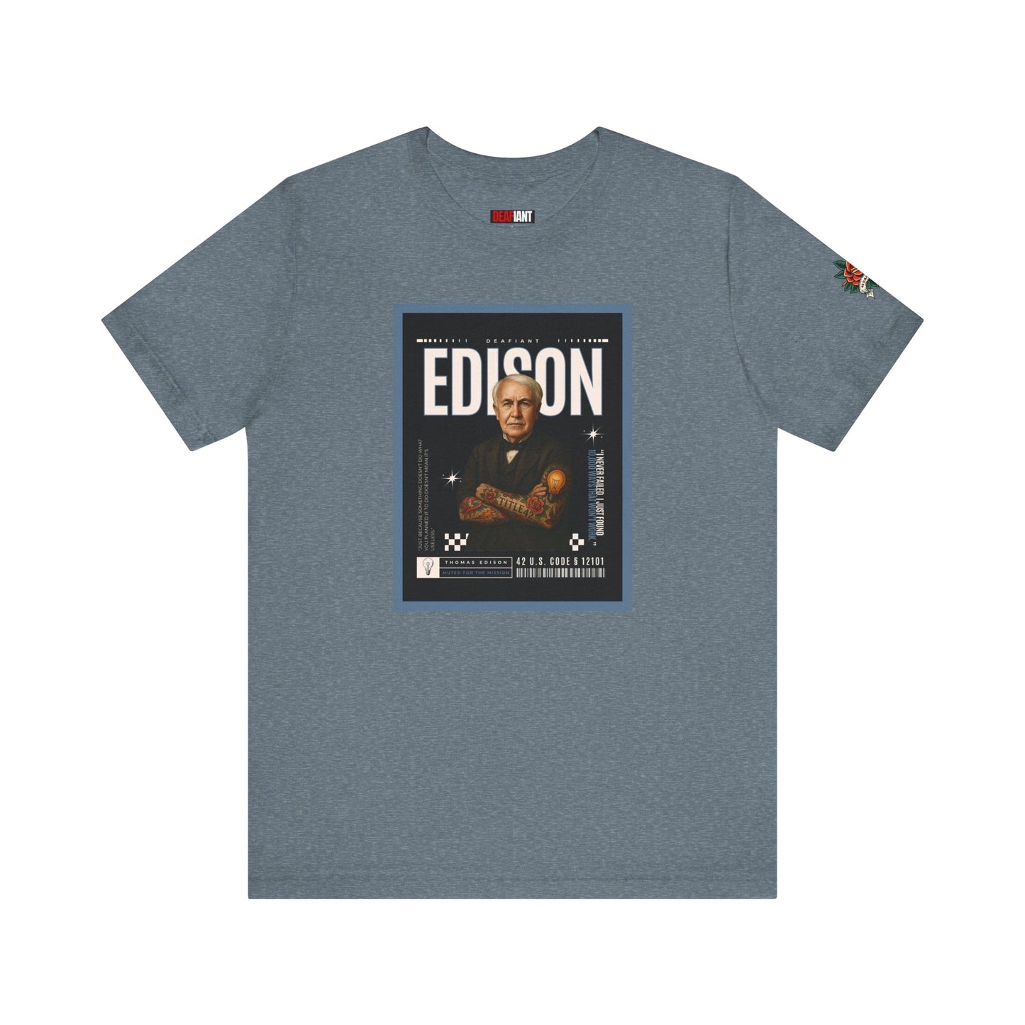 DEAFIANT Deaf Edison Tee | Unisex Short Sleeve