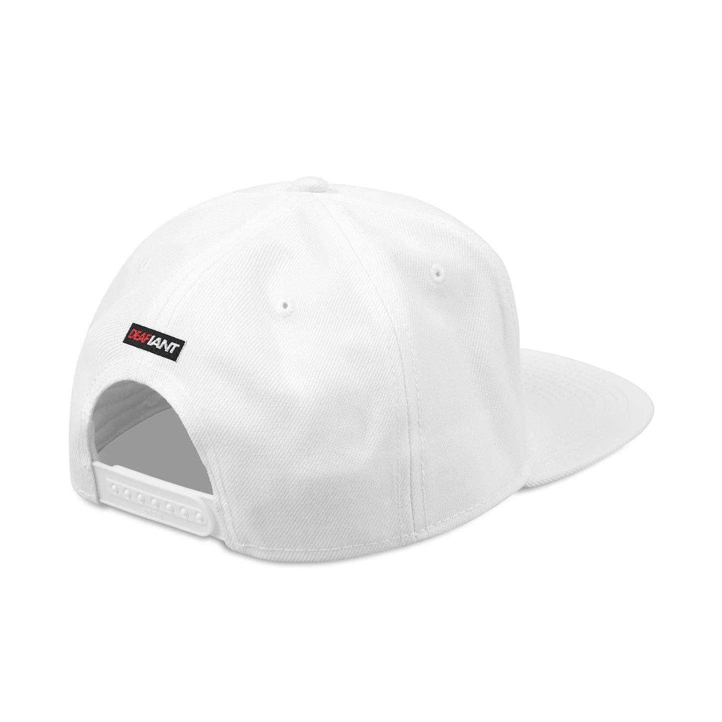 DEAFIANT Deaf OG Embroidered Snapback Hat