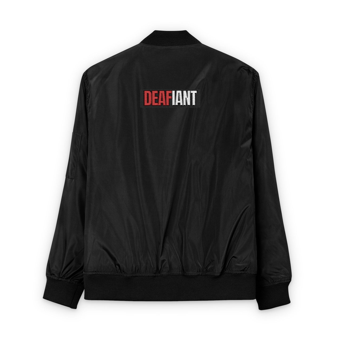 DEAFIANT Silent Bomber Jacket (Embroidery)