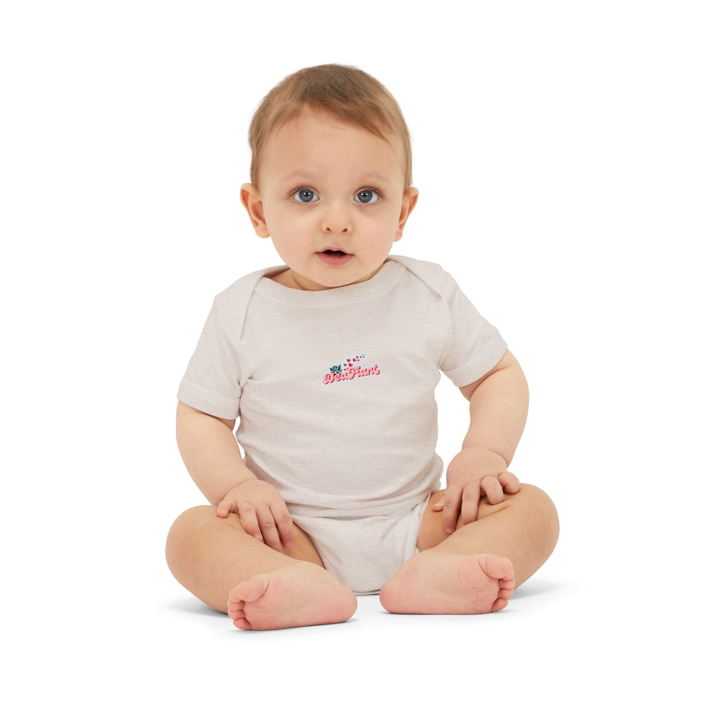 DEAFIANTLY CUTE Infant Jersey One Piece | Baby Bodysuit