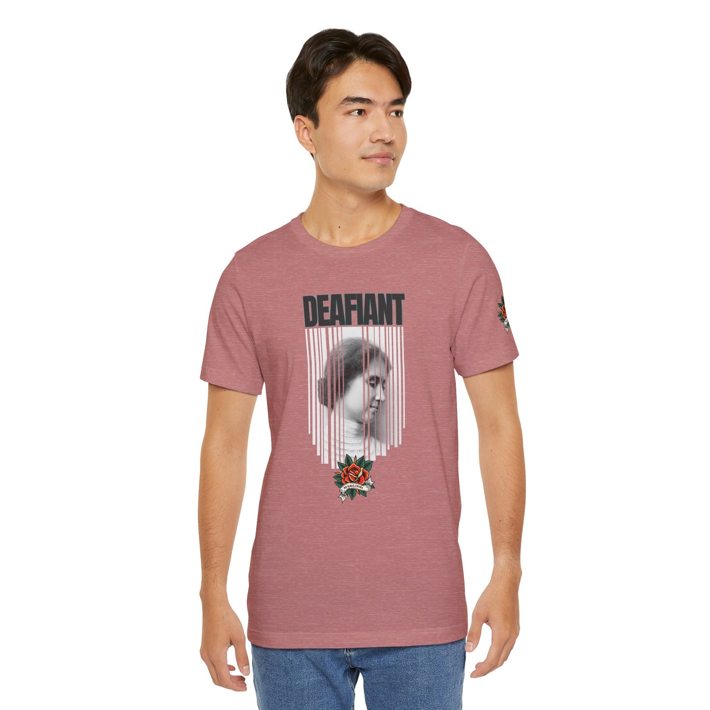 The Legacy Tee – Helen Keller x DEAFIANT | Title 42 Edition | Unisex Jersey Short Sleeve Shirt