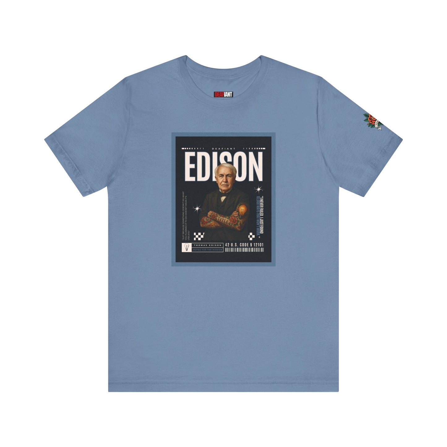 DEAFIANT Deaf Edison Tee | Unisex Short Sleeve