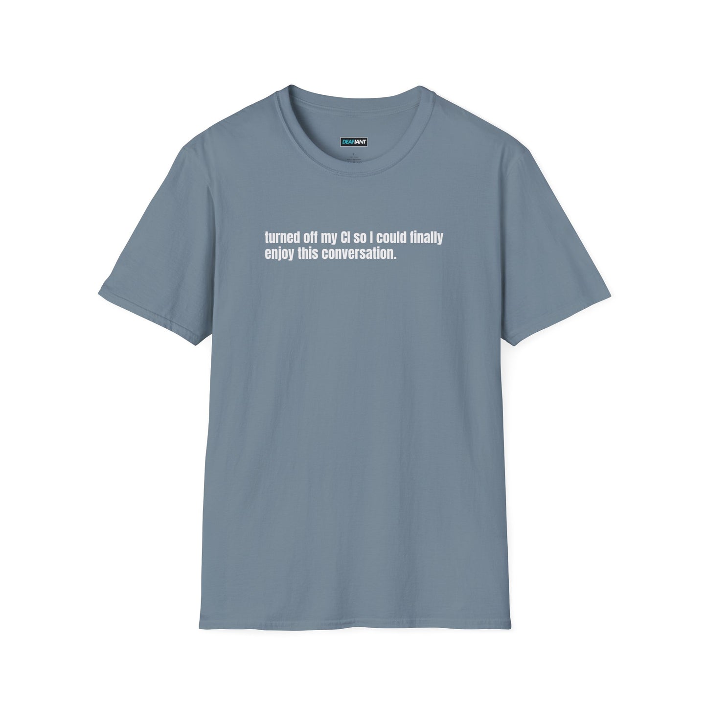 DEAFIANT CI Talk | Unisex T-Shirt