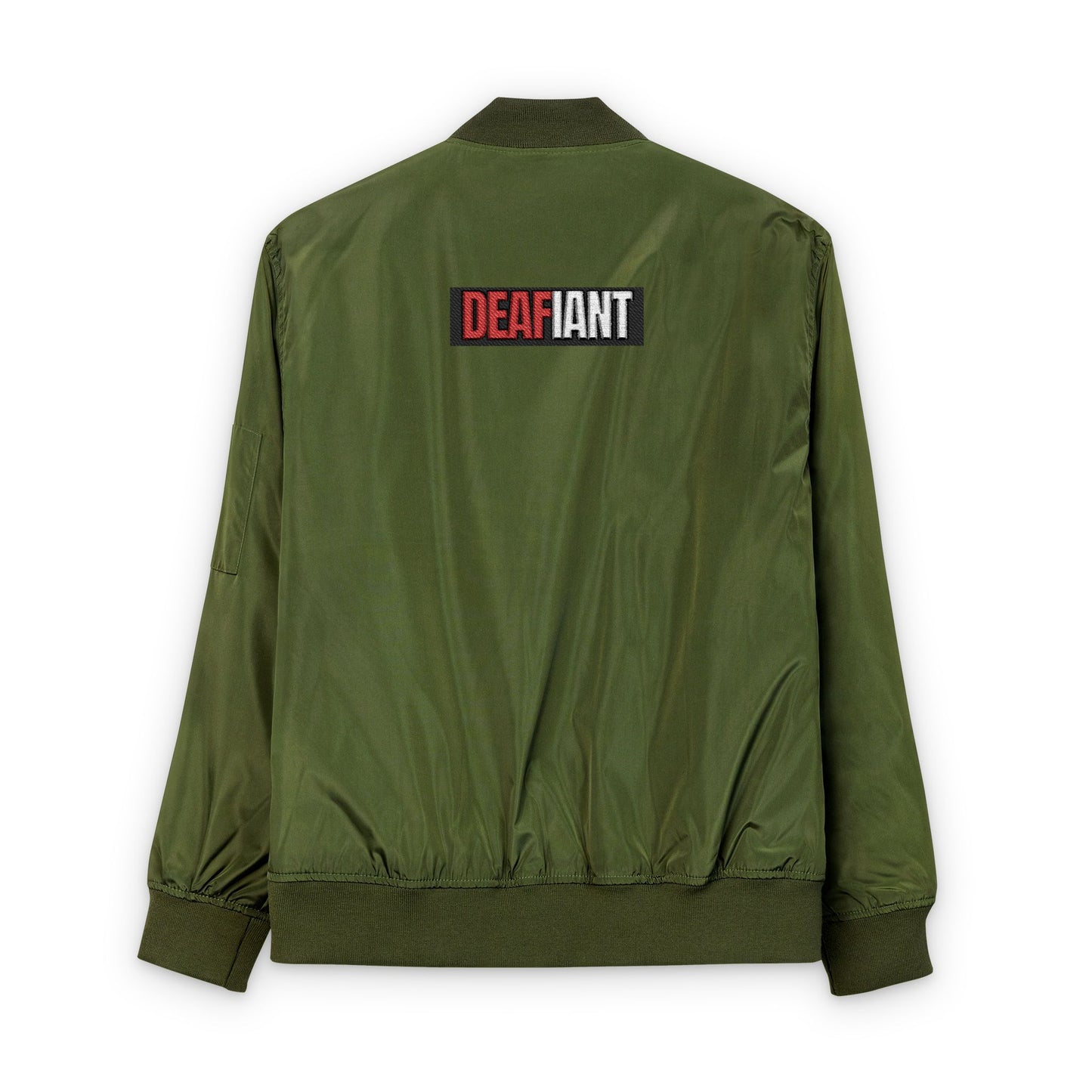 DEAFIANT Silent Bomber Jacket (Embroidery)