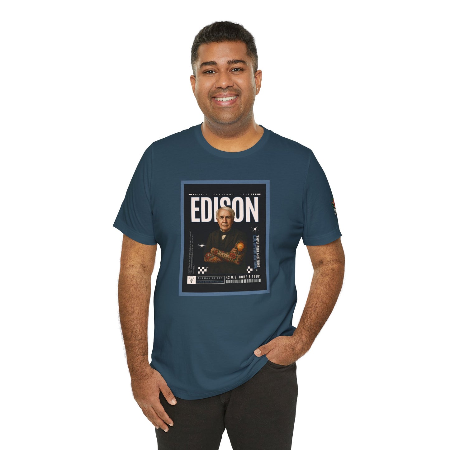 DEAFIANT Deaf Edison Tee | Unisex Short Sleeve