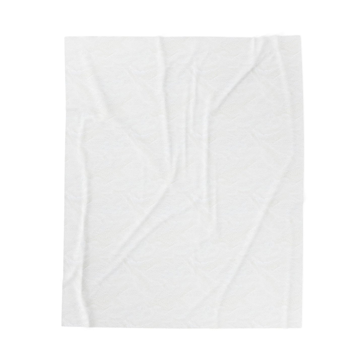 DEAFIANT Stones Cry Out Floral Velveteen Plush Blanket