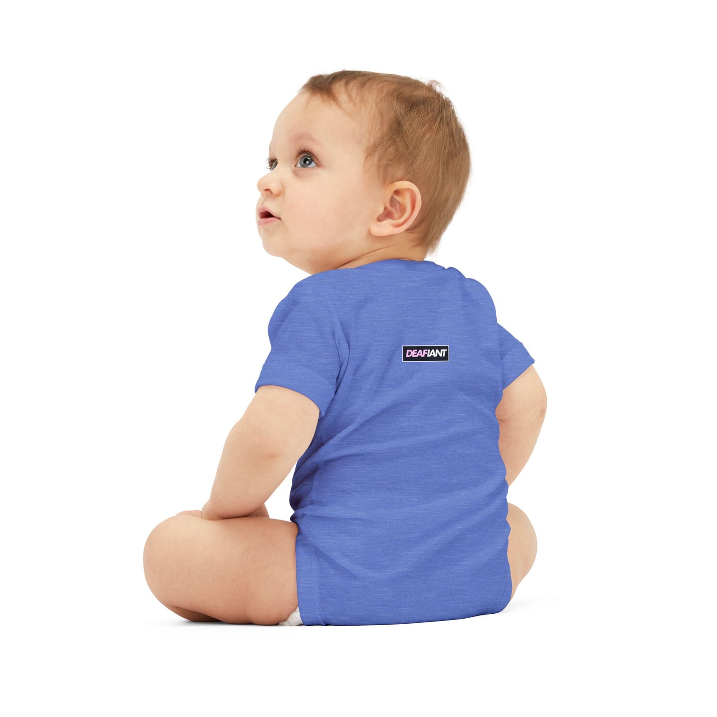 DEAFIANTLY CUTE Infant Jersey One Piece | Baby Bodysuit