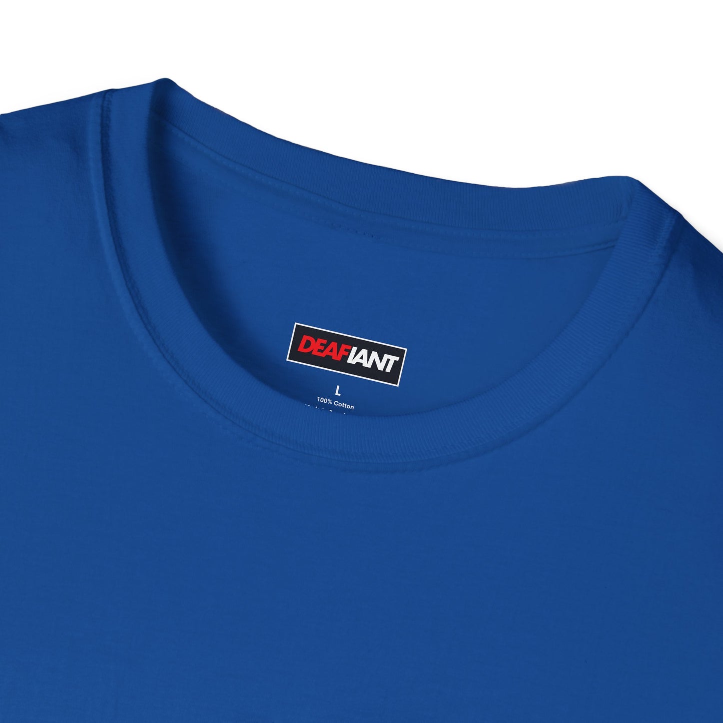 DEAFIANT Classic Logo Tee | Unisex Soft style cotton tee