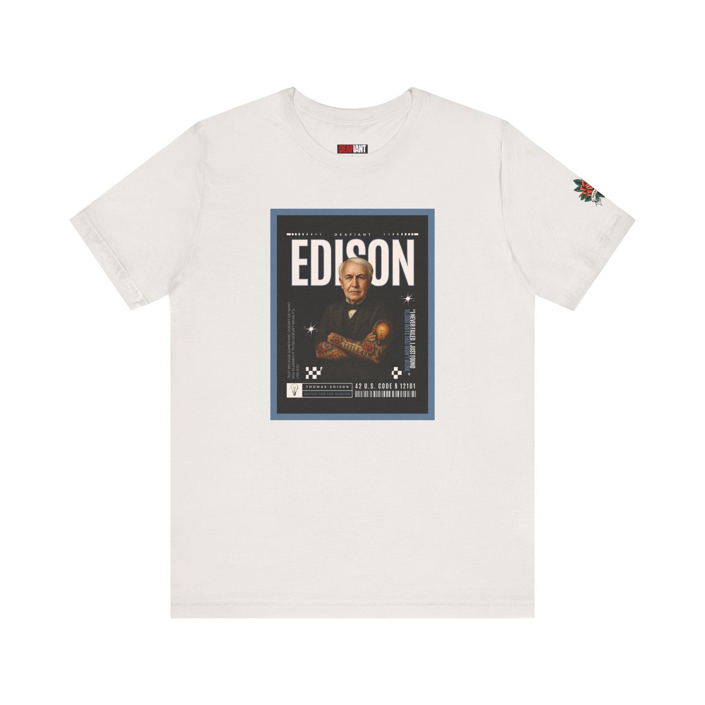 DEAFIANT Deaf Edison Tee | Unisex Short Sleeve