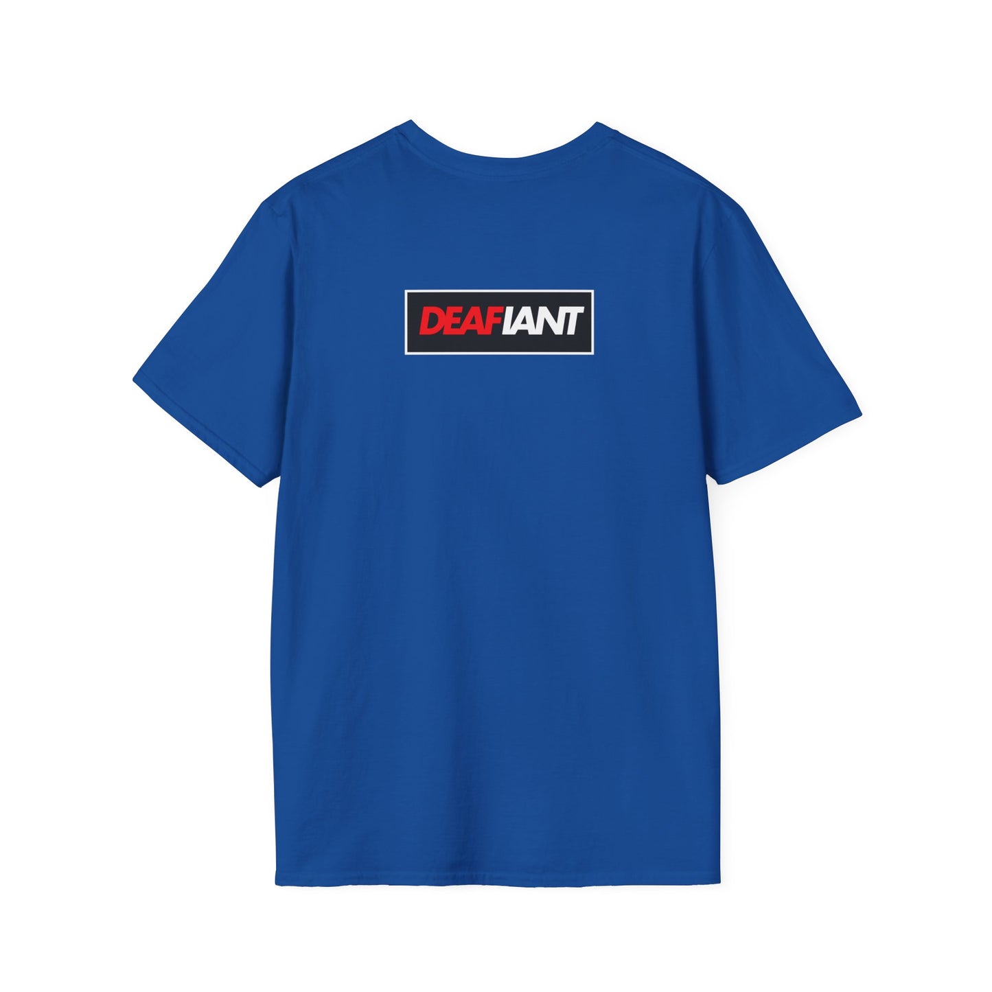 DEAFIANT Classic Logo Tee | Unisex Soft style cotton tee