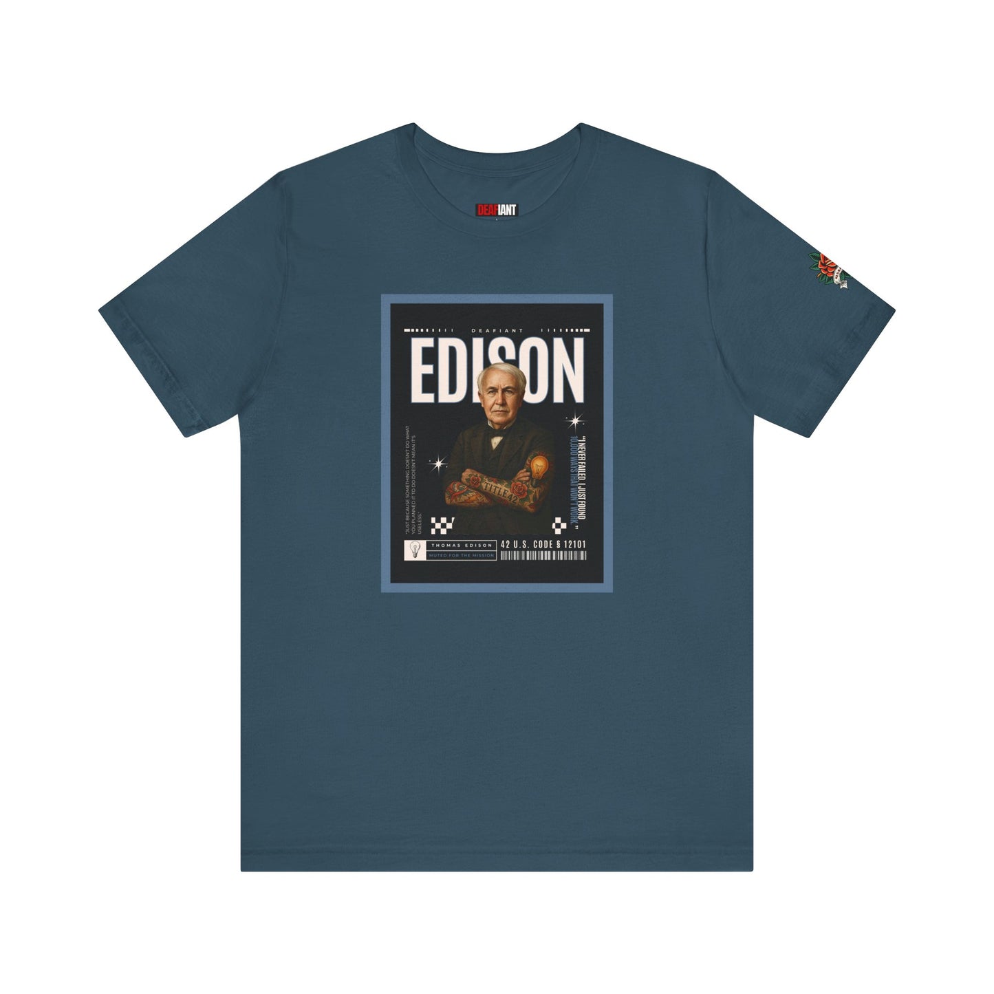 DEAFIANT Deaf Edison Tee | Unisex Short Sleeve