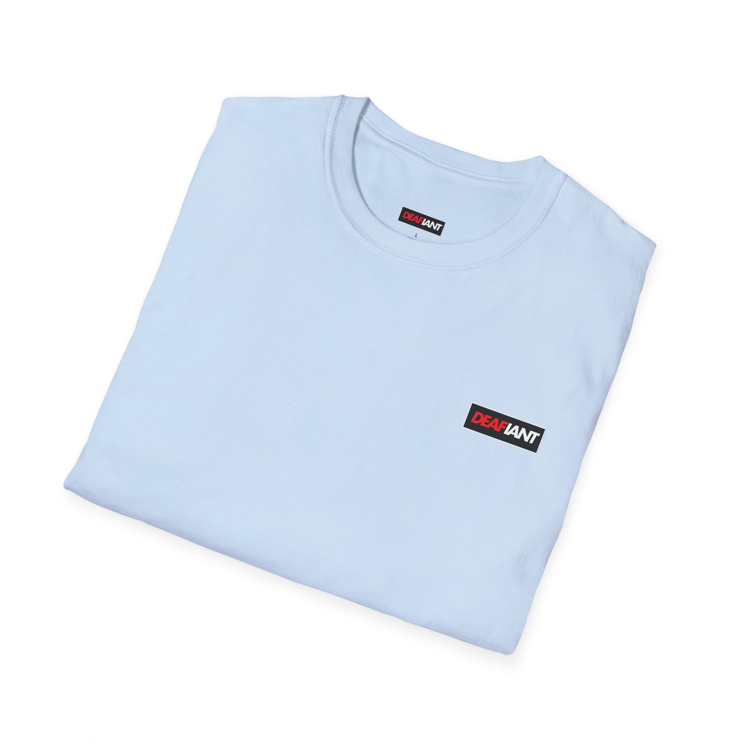 DEAFIANT Classic Logo Tee | Unisex Soft style cotton tee