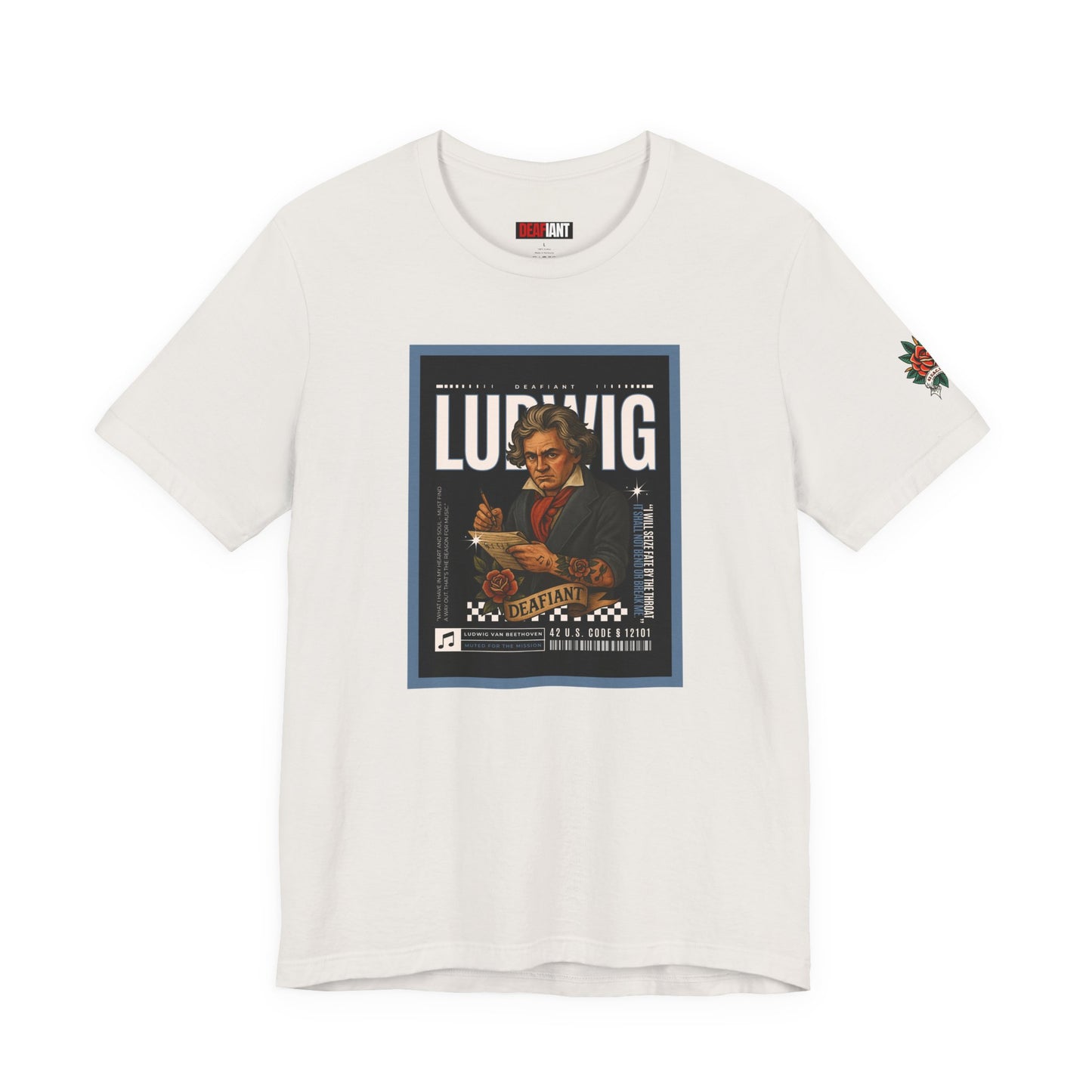 DEAFIANT The Composer Tee | Unisex Graphic Tee