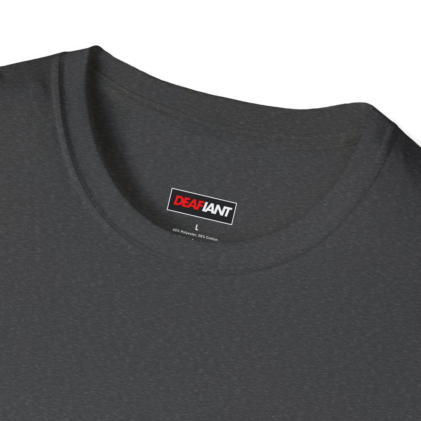 DEAFIANT Classic Logo Tee | Unisex Soft style cotton tee