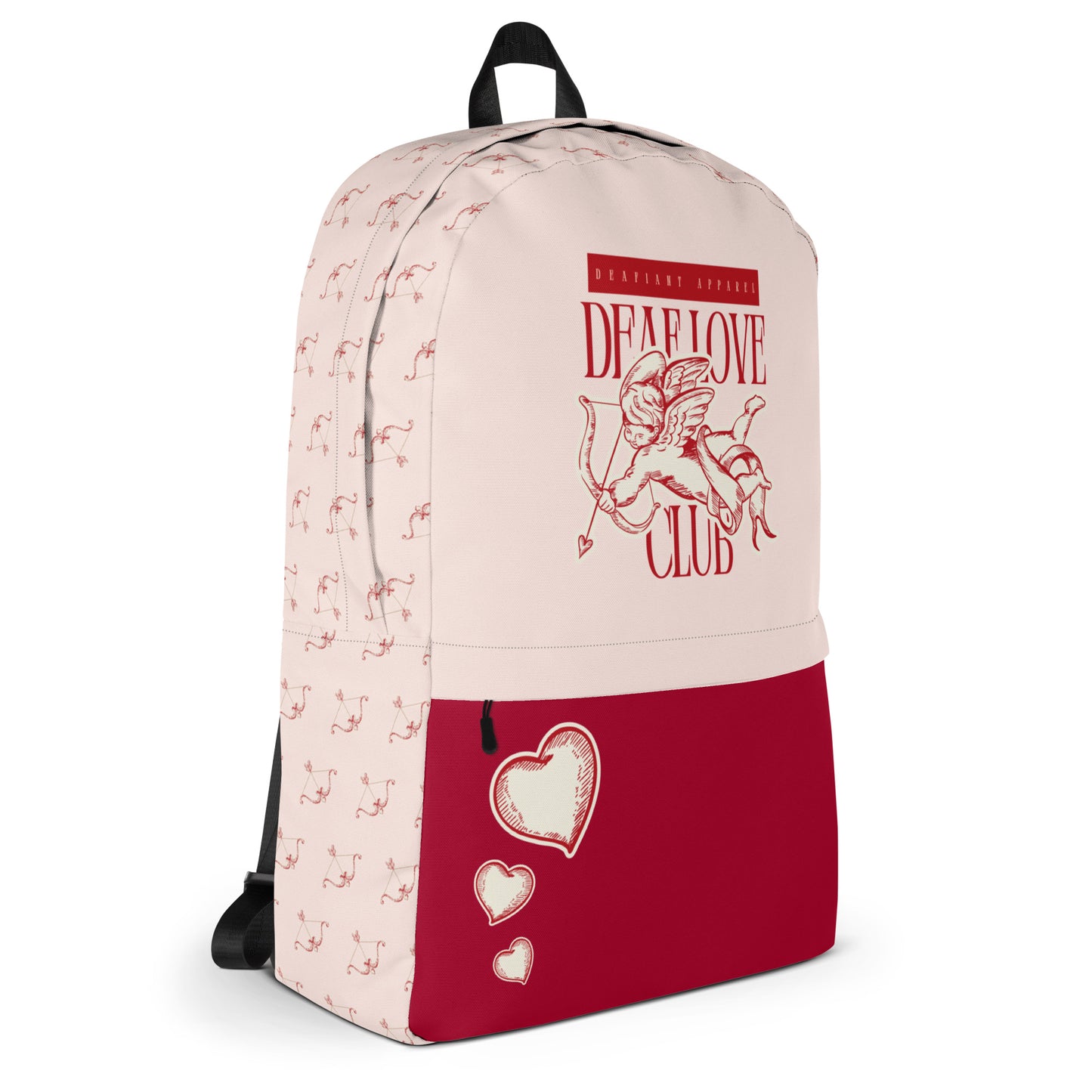 DEAFIANT Deaf Love Club Backpack