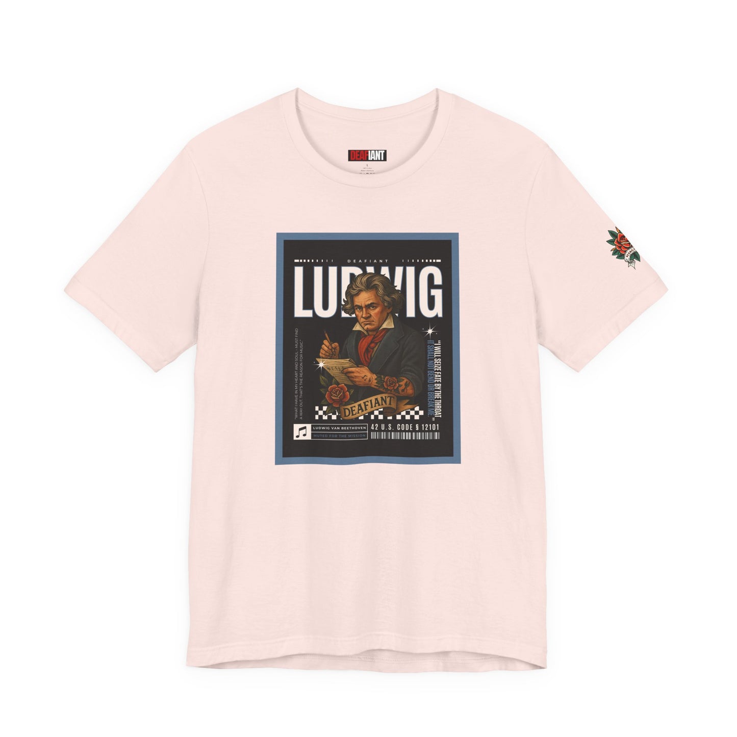 DEAFIANT The Composer Tee | Unisex Graphic Tee