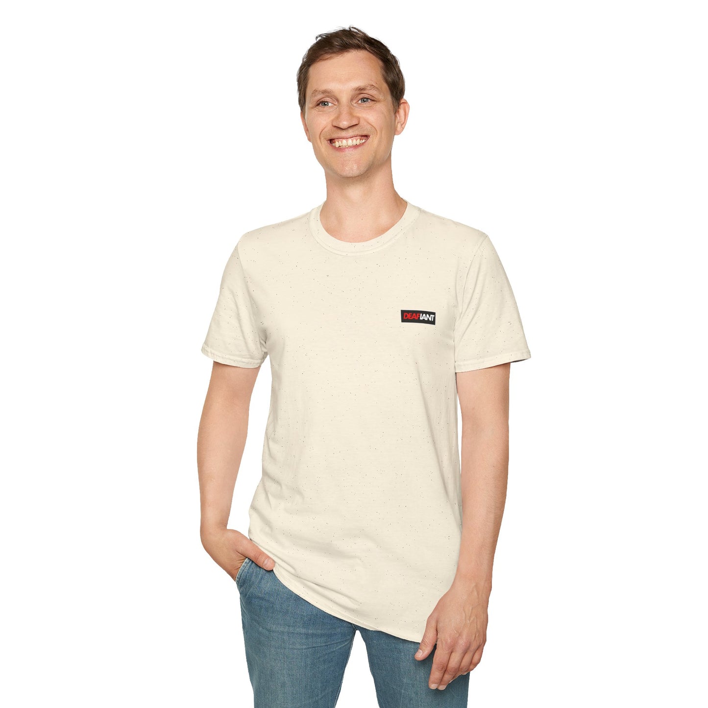 DEAFIANT Classic Logo Tee | Unisex Soft style cotton tee