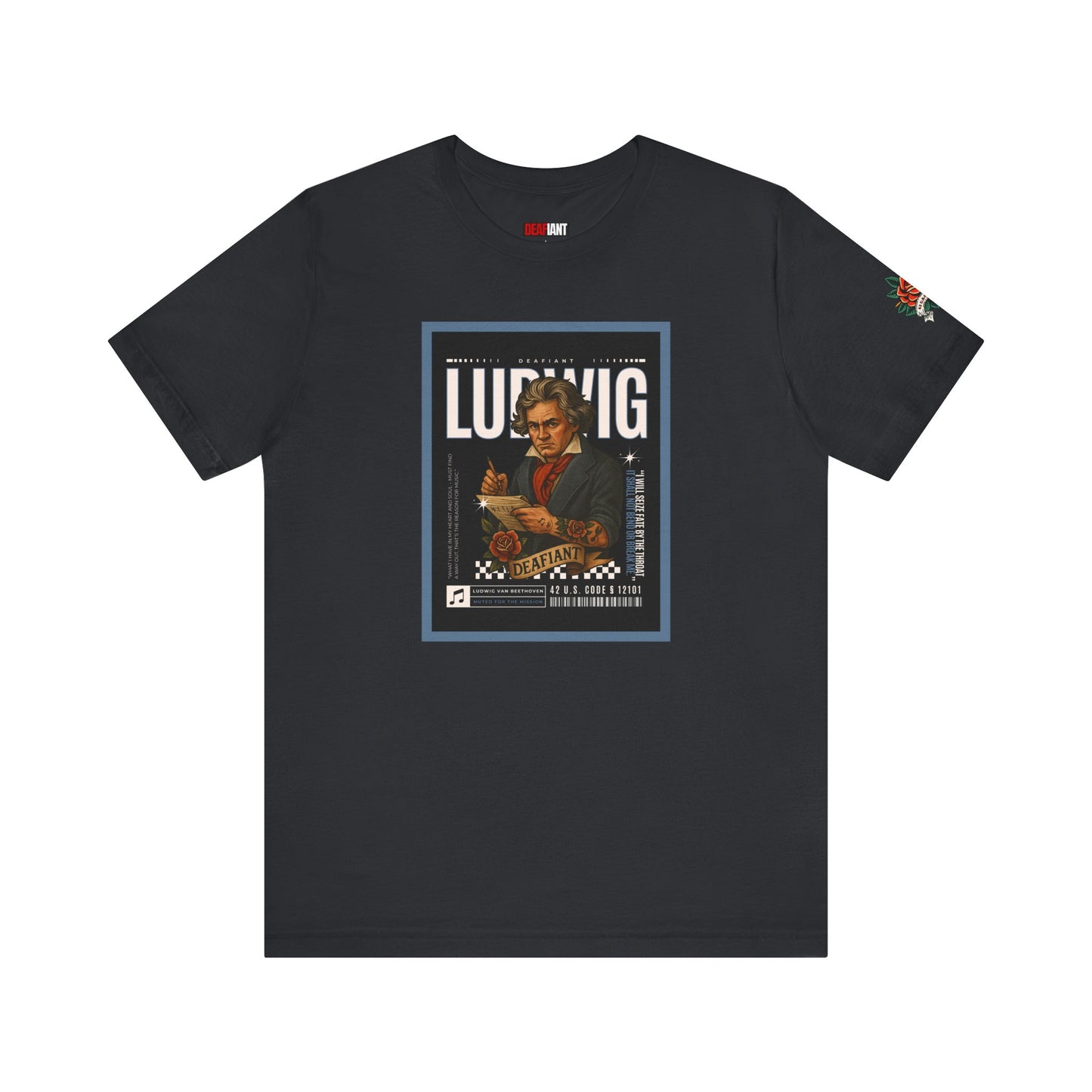 DEAFIANT The Composer Tee | Unisex Graphic Tee