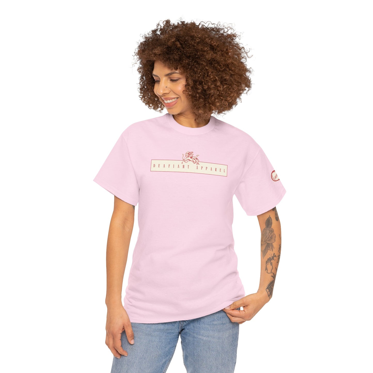 DEAFIANT Love Is Deaf Tee | Unisex Graphic Tee